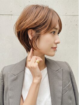 ゴカンムード(Gokan mood)の写真/【岐阜駅から徒歩2分】肌になじんで透き通るオーダーメイドカラー◇お手頃プライスで憧れの柔らかな髪色へ*