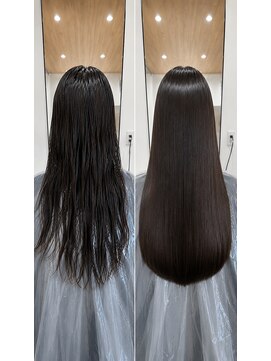 フィールヘアー 樟葉店(Feel hair) 髪質改善ストレート美髪ロング