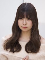 シアバイルーシー(SIA by LUCEY)&nbsp;暖色カラーブリーチなしピンクボルドーカラーレイヤーカット赤髪