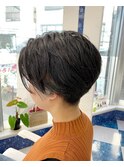 刈り上げショートスタイル