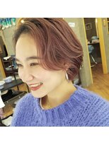 スウェル(SWELL)&nbsp;ピンクアッシュショート　　by  yamamura