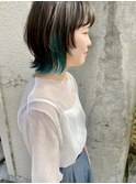 ウルフ×インナーカラー