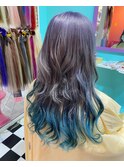 パープルターコイズ