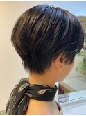 【VICS川口】小顔コンパクトショート×ネイビーブラック【川口】
