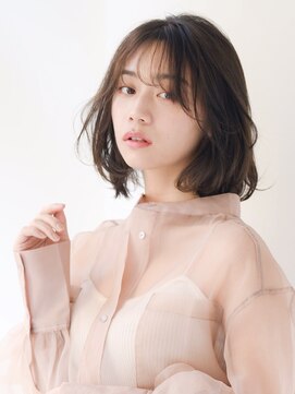 エアー 銀座(air) ★岡田有加★20代30代40代/ゆるふわウェーブボブ