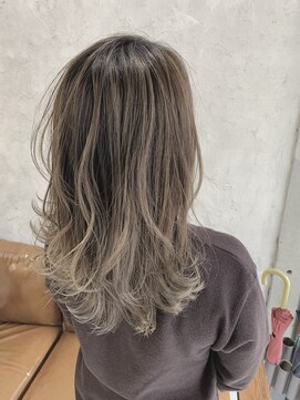 ヘア ラボ ニコ 藤沢店(hair Labo nico...) ハイライトバレイヤージュ