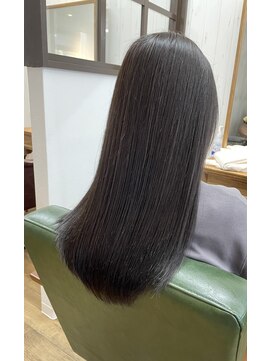 アンダーバーホワイトモデ 河内長野(_WHITE mode) ◎フェイクカラー透明感カラー黒染めじゃない暗染めダークカラー