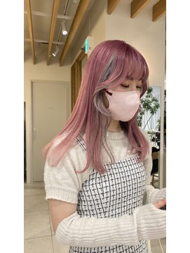 トーチ(torch) ピンク×シルバー　デザインカラー