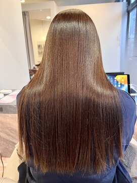 リシェイル(RICHAIR) 酸熱カラーでブリーチ無し『ミルクティーベージュ』