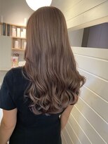 リュクスフォーヘアー(LUXE.for.hair) うる艶レイヤーロング/ミルクチョコレート/ゆる巻きロング