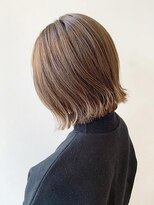 ミミヘアーガーデン(mimi hair garden) 艶ブラウン×くびれショート