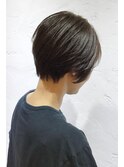 大人小顔ショートモードハイライトチョコレート/新宿/新宿西口