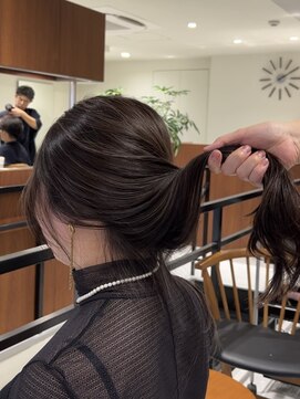 ジルブラン(JIL BLAN) ダブルカラーケアブリーチハイライトバレイヤージュ白髪染め