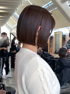 ロンド 表参道店(Lond) ◇ミニボブ 縮毛矯正 髪質改善 表参道 暗髪