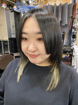 メルモアロマヘアー(melmo aroma hair) サイドアレンジウルフヘア
