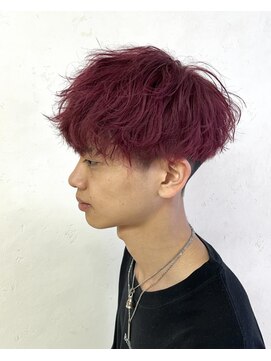 リア(Lia by KENJE) ピンクバイオレット×マッシュ