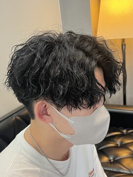 バース 梅田中崎町店(BIRTH) ツイストスパイラルパーマツイストパーマメンズマッシュパーマ