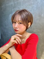 ナンバー 六本松(Number)&nbsp;大人可愛い20代30代40代丸みショートボブ/マッシュショート/韓国