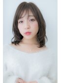 グレージュアッシュレイヤーカットネオウルフX大宮20代30代40代