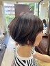 美髪ヘアカラー＋似合わせカット+ナノバブルケア[30～60代人気◎大人女性]