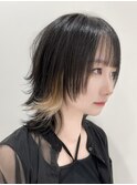 ボブウルフ/ミディアムウルフ/ウルフカット/ウルフ名古屋