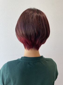 サラ ビューティー サイト 古賀店(SARA Beauty Sight) 秋色/ショートボブ／愛されショート