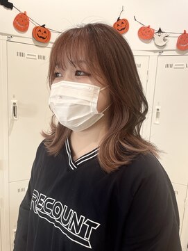 アーチバイケンジ(arch by kenje) 顔まわりインナー★ピンクベージュ