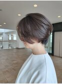 前髪長めショート/ショートカット/ショートヘア/20代/30代/40代