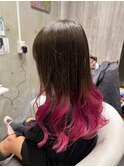 ピンクグラデーション