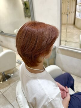 ザックラフィネ(ZACC raffine) メンズショート/ピンクオレンジカラー