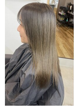 オリビアヘアー(OLIVIA HAIR) ブリーチなしグレージュ☆