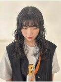 MIXウェーブのロングパーマ