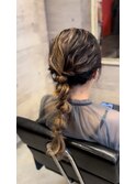 【編みおろしhair】