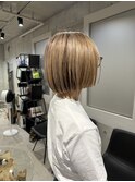 ハイライトで作るハイトーンカラー