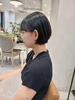 ラボヌールヘアーグレース 門前仲町店(La Bonheur hair grace)&nbsp;【grace三瓶】大人気コンパクトショート/スモーキーブラック