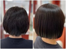 アーリッシュメイクアストーリーノース(arlish make a story north)の雰囲気（メイクティのビフォーアフター。大人女性の繊細な髪を美髪に◎）