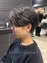 アウル 心斎橋(owl)&nbsp;フェザーパーマ×フェザーショート×センターパート×ヘッドスパ