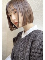 ジジ 代々木(Gigi)&nbsp;代々木/ブリーチなし/ショートボブ/酸性ストレート/新宿/韓国