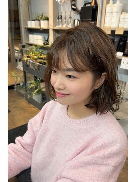 スエシカ(hair&foliage suecica) ボブパーマ