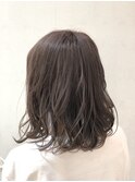髪質改善カラー/アッシュベージュ