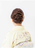 訪問着ヘア