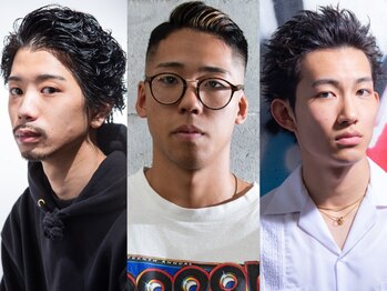 バ－バ－ショップCHILL CHAIR中野メンズ専門店【チルチェア】【８月末NEWOPEN(予定)】の写真/女性ウケだけの髪型はNG!本場L.A.仕込みのフェードカットで本格バーバースタイルを提供 <理容室> <中野>