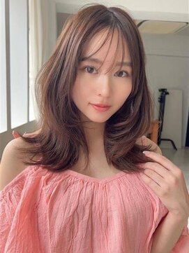 NYLON. 門田店【ナイロン】【8月1日オープン（予定）】 《NYLON.》レイヤーカット×モカグレージュ