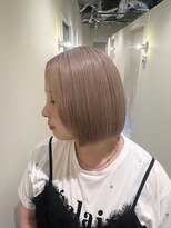 アロッタ 池袋(alotta)&nbsp;タイトボブ×ミルクティーベージュ
