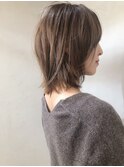 ミディアムマッシュウルフ_ミニウルフチェリーブラウン