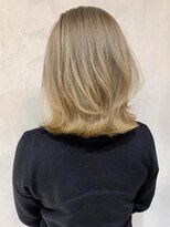 アイティーバイアルバム 八王子店(IT by ALBUM) オリーブベージュ_Aラインボブかきあげロング_ba324112