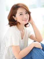 デイジー インデックスヘア 大島店(DAISY index hair)&nbsp;20代30代40代50代大人可愛いひし形デジタルパーマフェザーバング