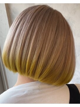 ニコ(nico...) ボブ　イエロー