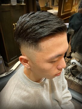 ヒロギンザバーバーショップ 大宮店(HIRO GINZA BARBER SHOP) 七三分けスキンフェード/大宮/バーバー