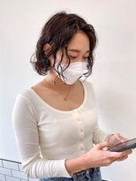 エマエコル(Emma ecole)&nbsp;Emma  ecole パーマボブ/大人カラー/ナチュラルブラウン